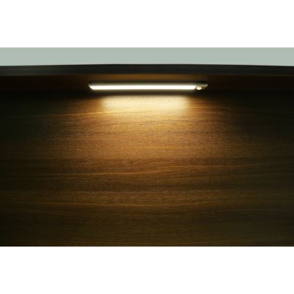 Globo - Luz LED recargable regulable para debajo de armarios de cocina 1,4 W/5 V 1100 mAh 24 cm